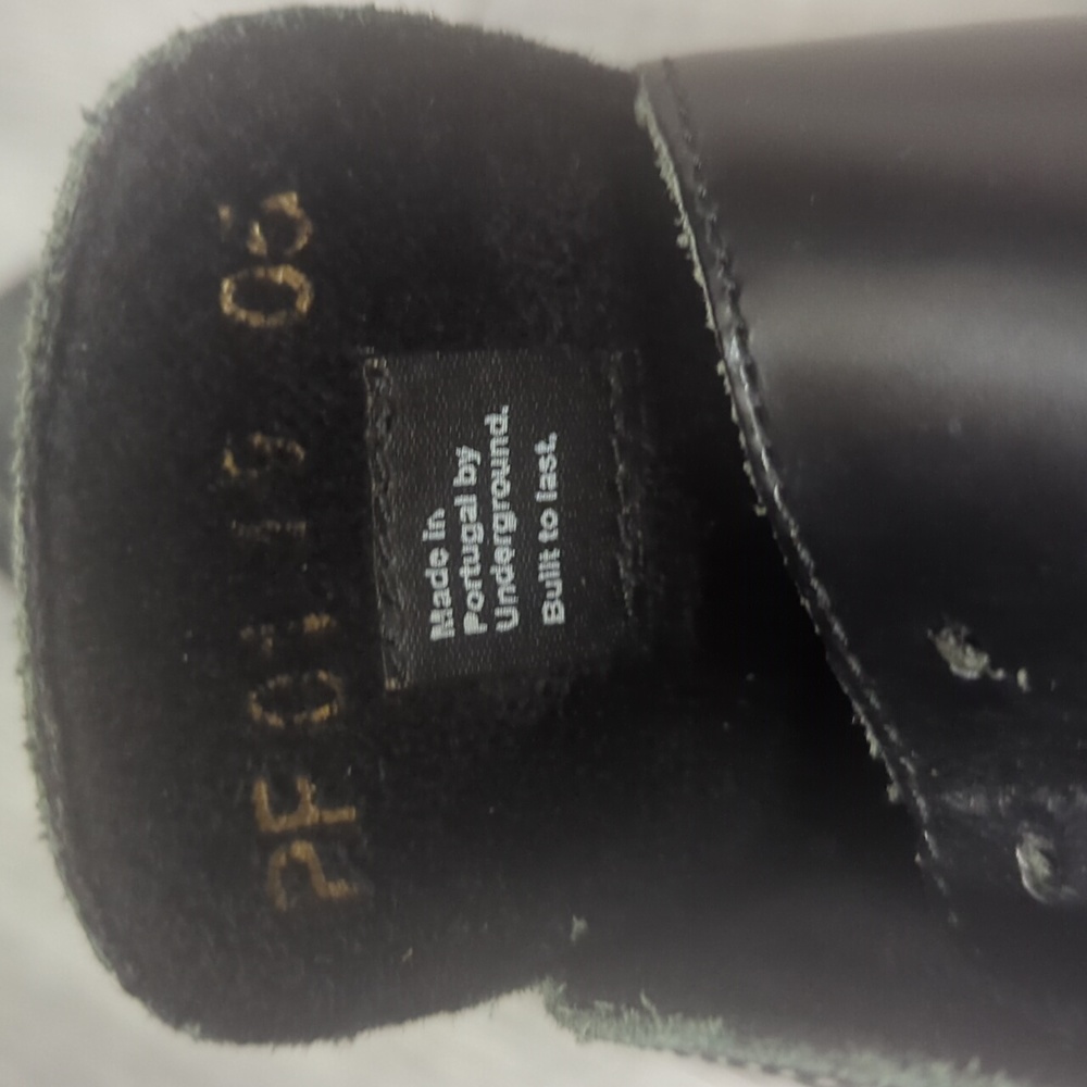 Underground. England Black Leather Apollo Creepers - Picture 11 of 11